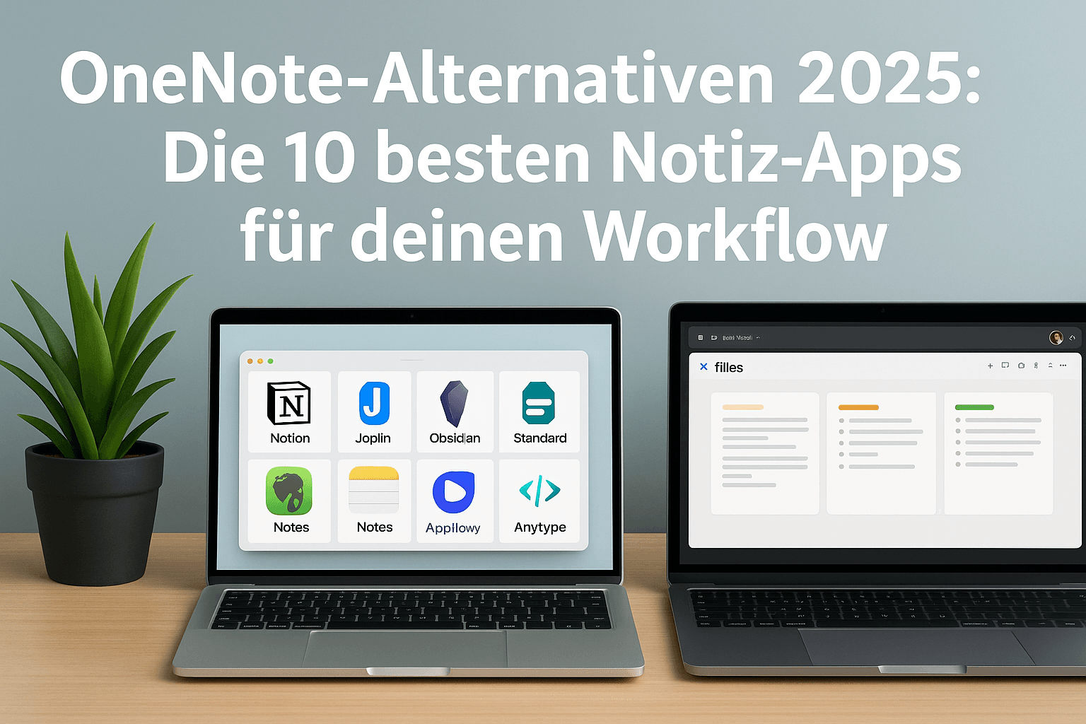 OneNote-Alternativen 2025: Die 10 besten Notiz-Apps für deinen Workflow