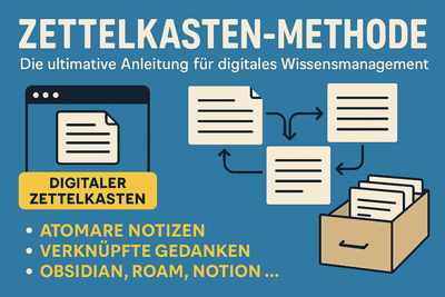Zettelkasten-Methode: Die ultimative Anleitung für digitales Wissensmanagement